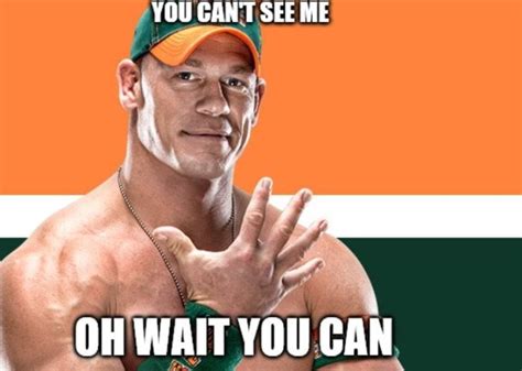 Ini Dia Asal Usul Meme “kok Gak Keliatan” John Cena