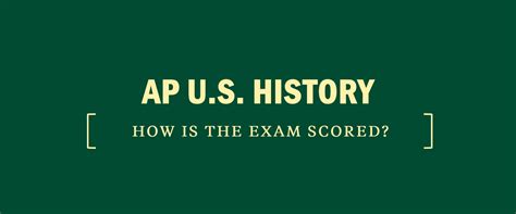 How Is The Ap Us History Exam Scored Kaplan Test Prep