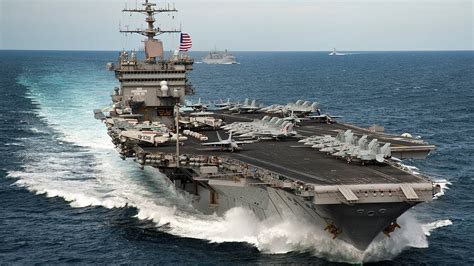 the world s first nuclear powered aircraft carrier uss enterprise us military power