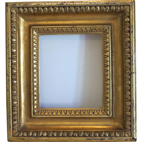 Antique Gilt Wood Frame 19th Century From Chateau On Ruby Lane Antique Picture Frames Mosaic