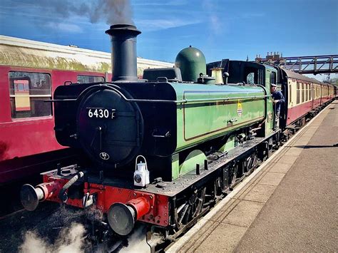 Gwr 6430 Pannier Tank Steam Locomotive Photograph By Gordon James Pixels