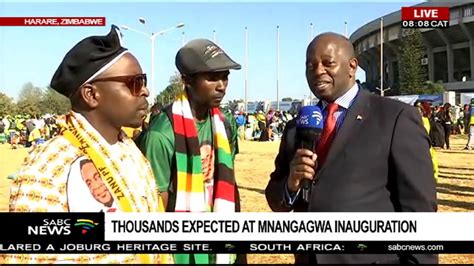 Thousands Expected At Mnangagwas Inauguration Youtube