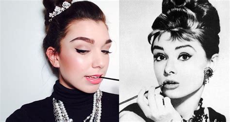 Beauty And Bananas Audrey Hepburn Breakfast At Tiffanys Makeup