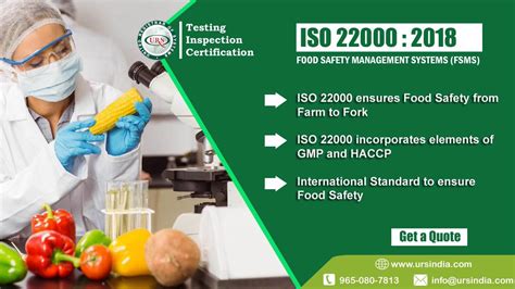 Iso 22000 Certification For Service Companies In 2020 Safety