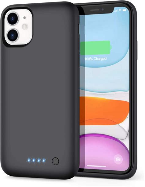 Aopawa Battery Case For Iphone 11 Upgraded 6200mah Charging Case