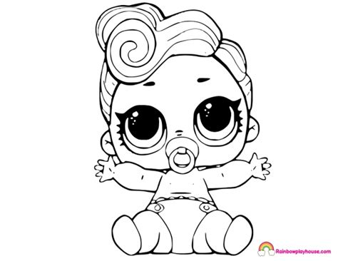 Lol Doll Coloring Pages At Free