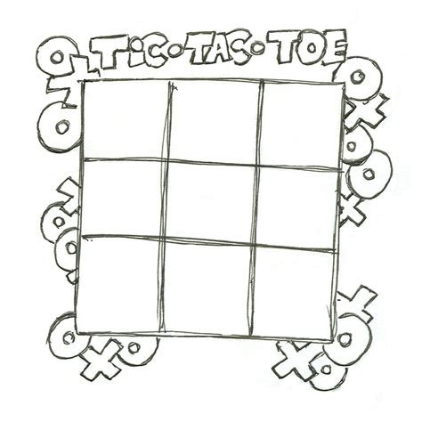 Printable Tic Tac Toe Board