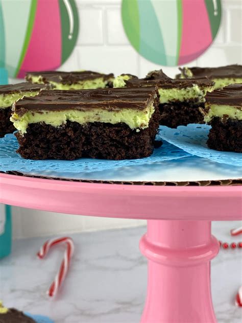mint frosted chocolate covered brownie bars kate s safe and sweet