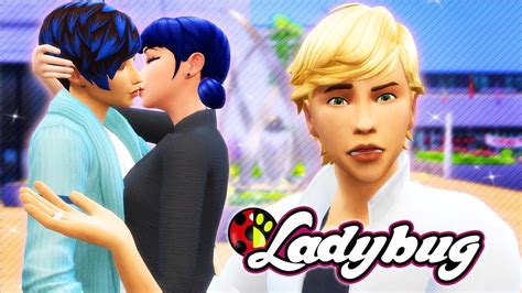 En La Fiesta Luka Besa A Marinette 😱 Sims 4 Ladybug 2 02