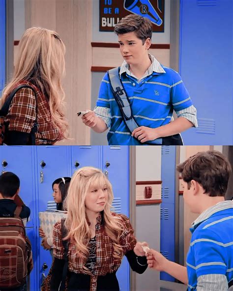 Icarly Seddie On Instagram “him Giving Money For The Locker And She