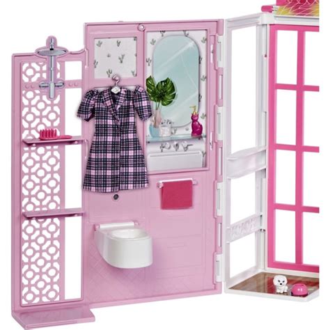 Mattel Barbie Skládací Dům S Panenkou A štěňátkem Legenio