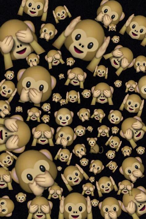 Free Download Emoji Monkey Emoji Emoji Wallpaper 610x915 For Your