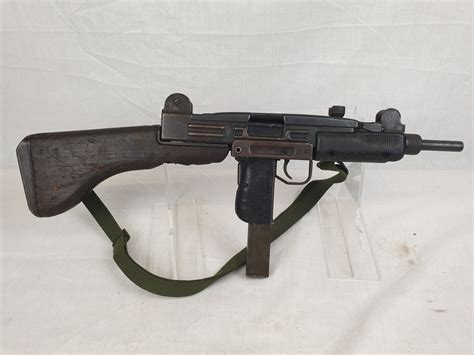Uzi 9mm Sub Machine Gun Deactivated To Current Standards Circa 1960 Sally Antiques