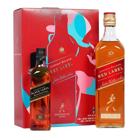 Johnnie Walker Red Label Black Label 20cl T Set Whisky From The