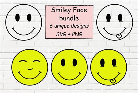 Smiley Face Svg Happy Face Cvg Emoji Svg Yellow Smiley Svg Svg