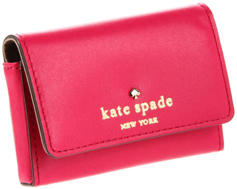Maybe you would like to learn more about one of these? Kate Spade New York Tudor City Holly Business Card Holder in Pink (ringwald pink) | Lyst
