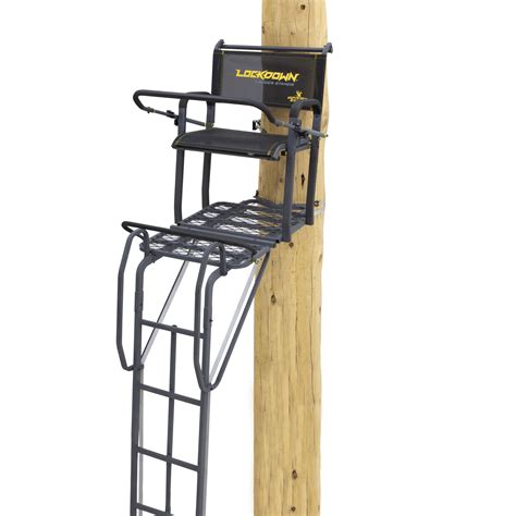 Buy Rivers Edge Lockdown 21 Wide 1 Man Ladder Tree Stand Ld200 Online