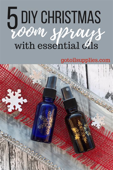5 Amazing Diy Christmas Room Sprays With Essential Oils Christmas