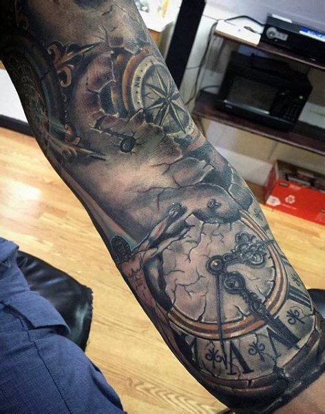 Top 80 Mind Blowing Clock Tattoos 2021 Inspiration Guide Clock