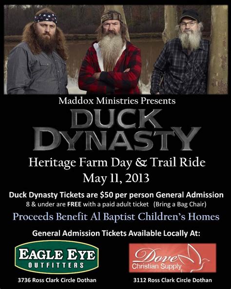 Eagle Eye Outfitters Duck Dynasty Tickets Available Now