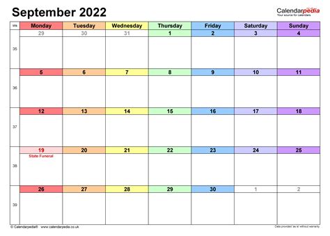 Calendar September 2022 Template Printable Calendar 2023