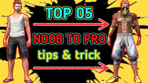 Free fire redeem code list: Top 05 Best Noob To Pro Tips & Trick || How to Become a ...