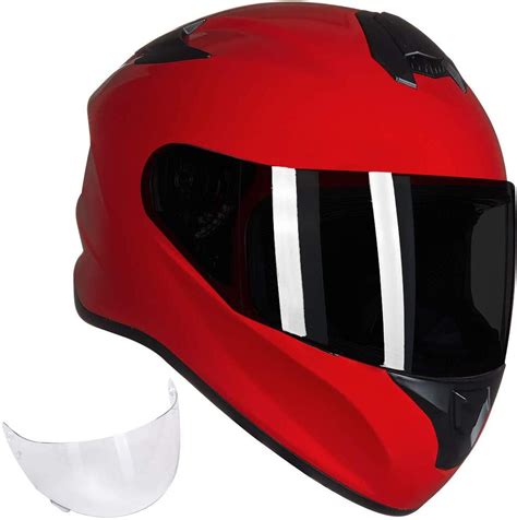 Ilm Full Face Motorcycle Street Bike Helmet With Enlarged Air Vents
