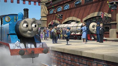 Prince Harry Teams Up With Thomas The Tank Engine As The Queen And