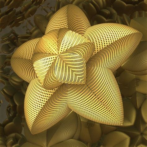 On Deviantart Golden Flower
