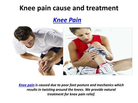 Ppt Knee Pain Cause And Treatment Powerpoint Presentation Free