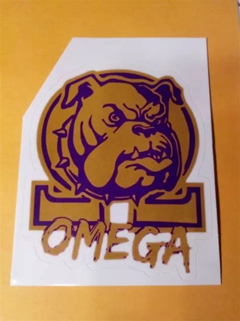 Omega Psi Phi Vinyl Decal Sticker 4 Omega Est1911 297 Picclick