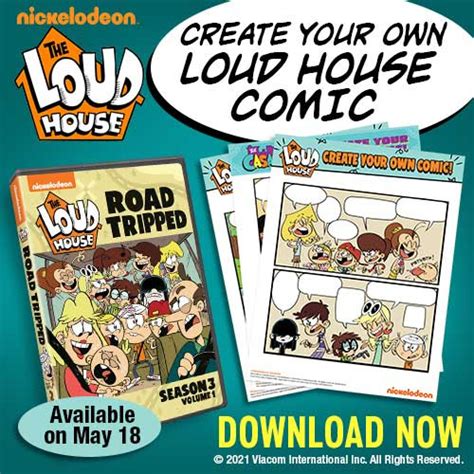 Create Your Own Comics The Loud House Road Tripped Season 3 Volume 1 Product Review Cafe