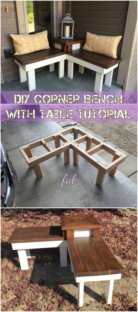 In this tutorial i will show you how to build a bench and a couple side tables. Pin on Furniture