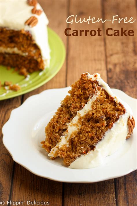 Gluten Free Carrot Cake With Whipped Cream Cheese Buttercream Frosting