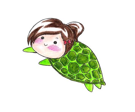 Super Turtle Girl By Springsnowflakes On Deviantart