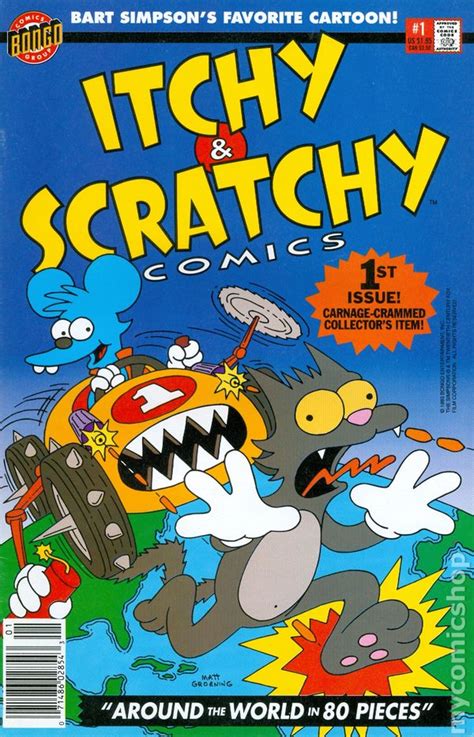 Itchy And Scratchy Comics 1993 Comic Books