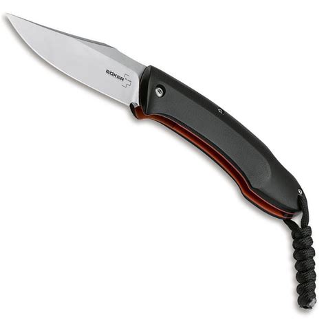 Boker Plus Frelon Back Lock Folding Knife Black Satin 01bo265