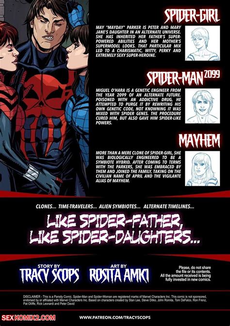 Porn Comic SpiderMan 2099 Tracy Scops Sex Comic To Have Some