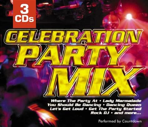 Countdown Celebration Party Mix Dance 3 Discs Cd 628261068920 Ebay