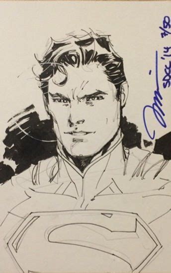 Superman Sketch Jim Lee