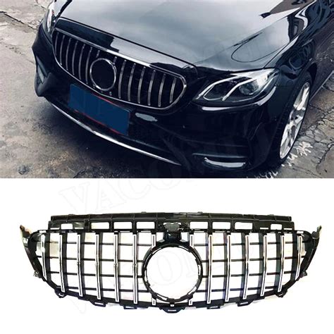 E Class Front Bumper Mesh Grill Facelift Grille For Mercedes Benz W213