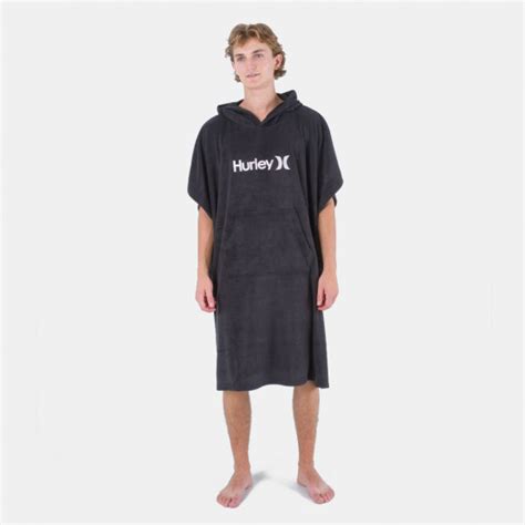 Hurley Oao Hooded Towel Αξεσουαρ Unisex Black Amax22q3ht 010