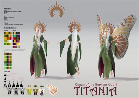 Artstation Titania Queen Of The Summer Court