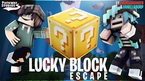 Lucky Block Escape Minecraft Marketplace Lucky Blocks Adventure