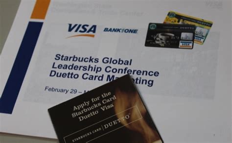 1 star per $1 digitally loaded to your starbucks card with your starbucks rewards visa card (excludes money added at the register), 1 plus 2 stars per $1 spent when that starbucks card is used to pay at starbucks stores VISA Starbucks Duetto Deck | Arte Levy
