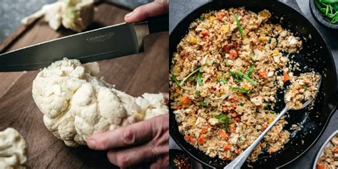 Arroz frito de coliflor: una receta llena de proteínas de ...