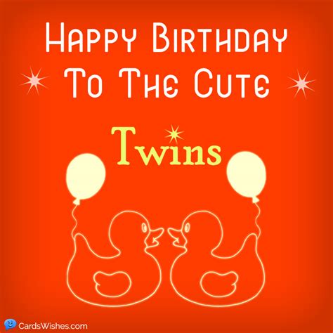 Descobrir Imagem Happy Birthday Twins Br Thptnganamst Edu Vn