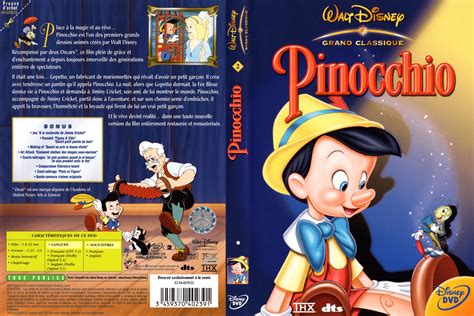 Jaquette Dvd De Pinocchio Cinéma Passion