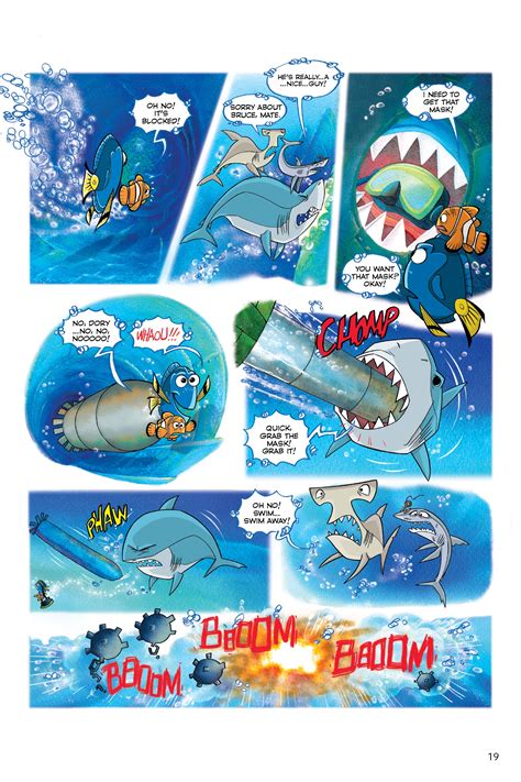 disney pixar finding nemo and finding dory the story of the movies in comics tpb read disney