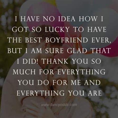 Romantic Thank You Messages For Boyfriend Thank You Boyfriend